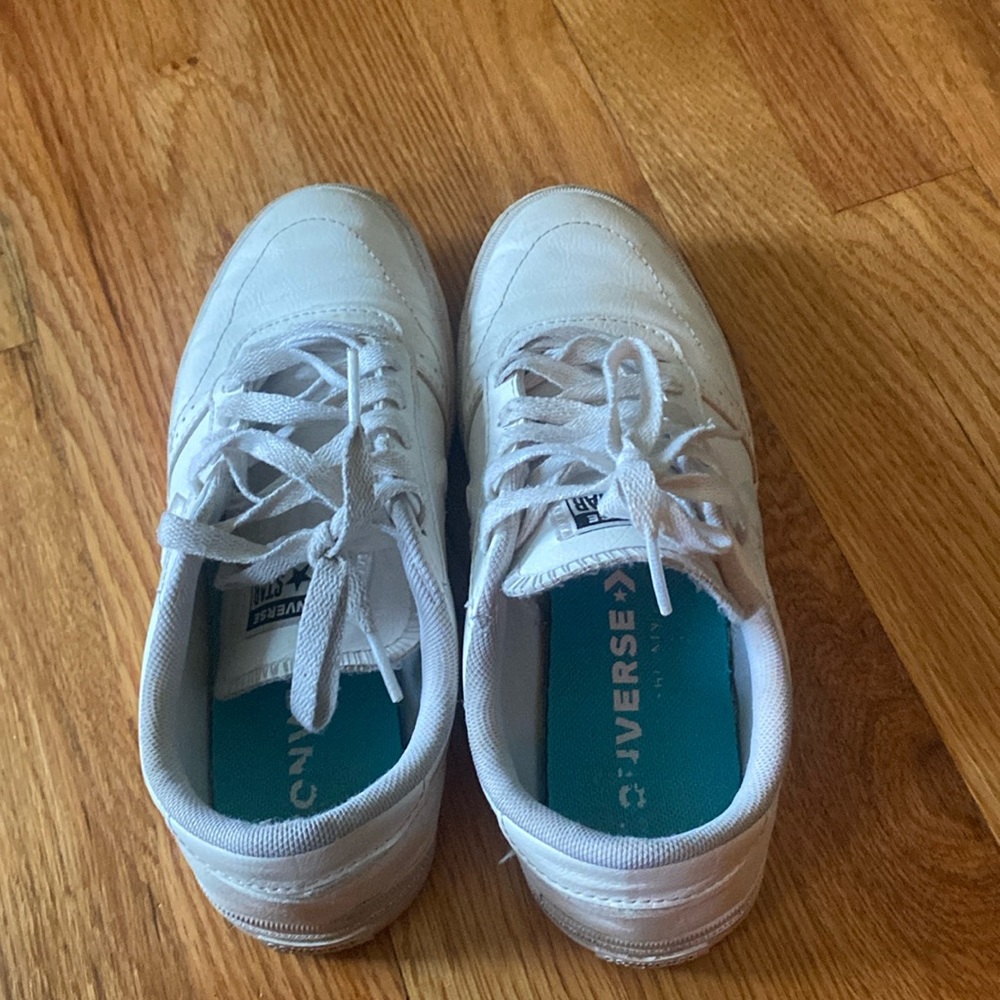 Converse white sneakers